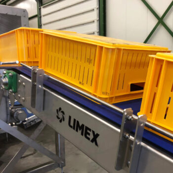 Limex crate washer cucumber crate